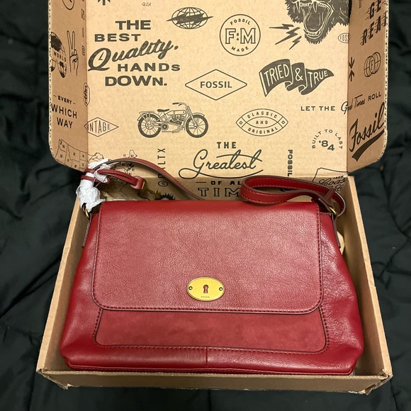 NWT Fossil Gabriella Flap Crossbody - Picture 10 of 11